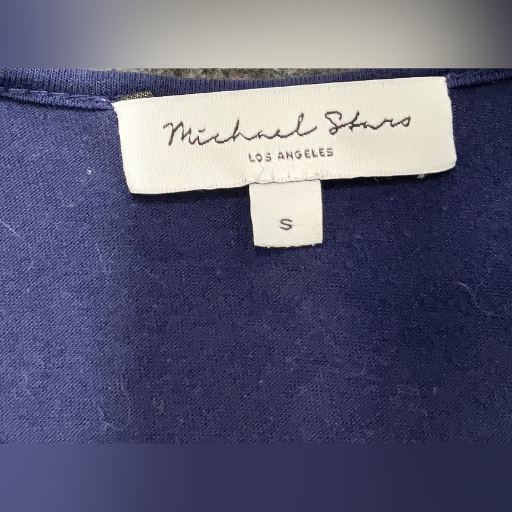 Michael Stars Midi Ruched Tank Dress S - Picture 3 of 3